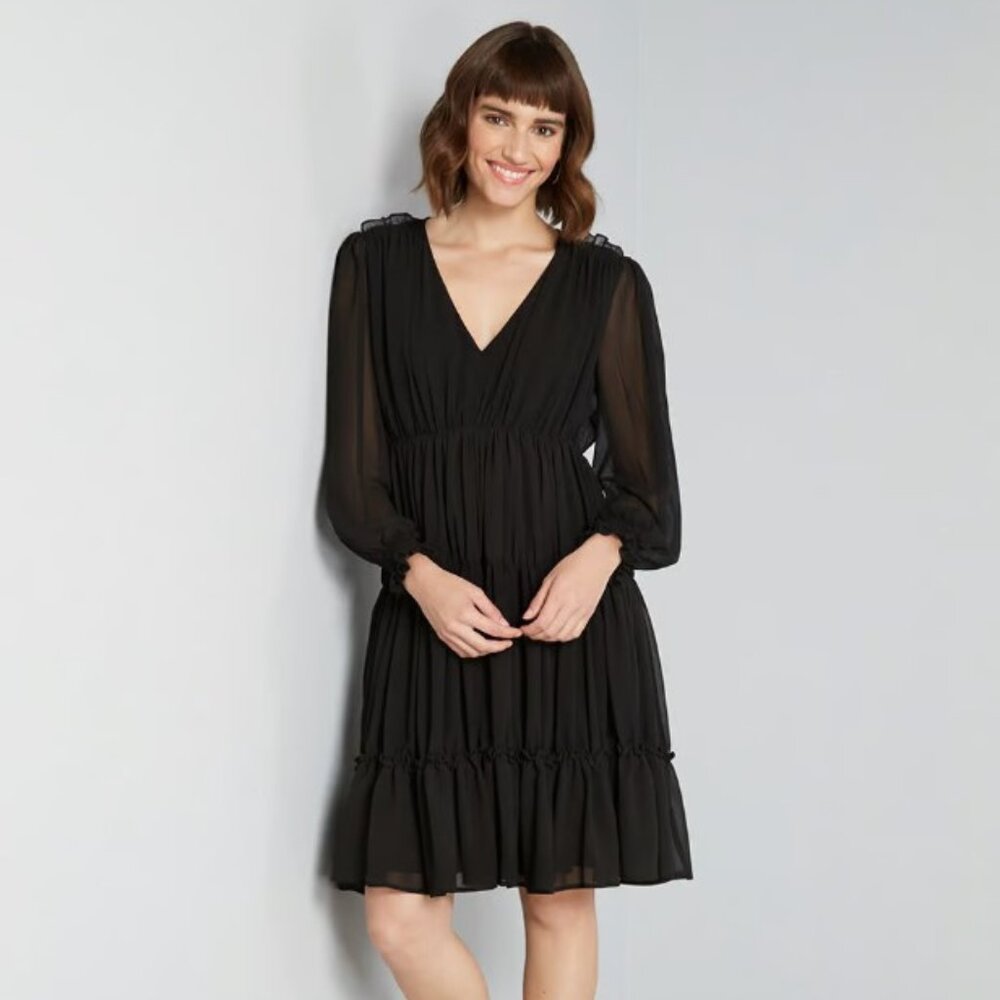 Modcloth Cheers for Tiers Dress - Size 2 - NWT